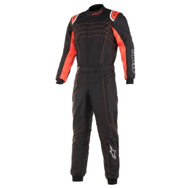 Alpinestars Kart Overall KMX-9 V3 | schwarz/rot Gr. 42